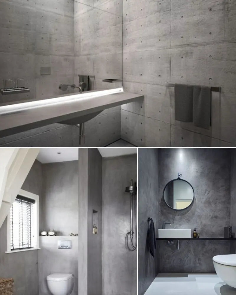 See photos of The Kenneth interior paint and trim colors in different spaces, including bathrooms, bedrooms, living rooms, and ktichens. This design is Tough, Simple, Cool, and Modern. These reference photos give you an idea of what the wall paint and trim color combinations can look like in your space.