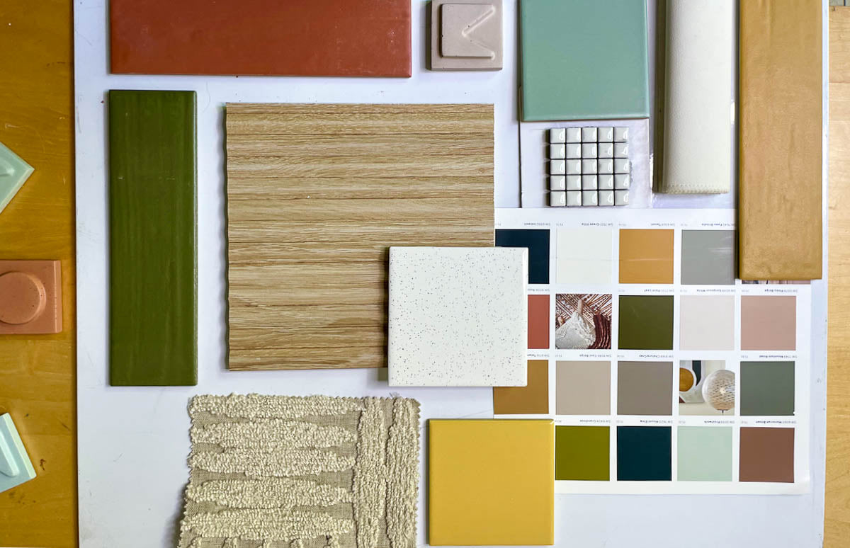 Interior Design Material Boards