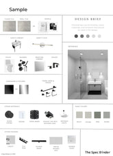 See photos of The Thomas paint colors in different spaces.The Thomas Full Bath reference images, paint samples, color swatches, and design elements. The Thomas bathroom design is Warm, Dark, Sharp, and Modern. The Thomas room design includes 3D renderings, mood boards, color and finish palettes, paint schedules, tile schedules, design brief, product selections, an editable budget document, and a link for one-on-one phone support with our team of professional interior designers.