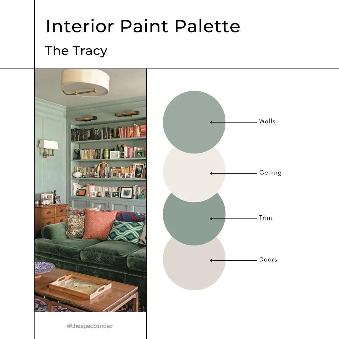 The Tracy Interior Paint Palette
