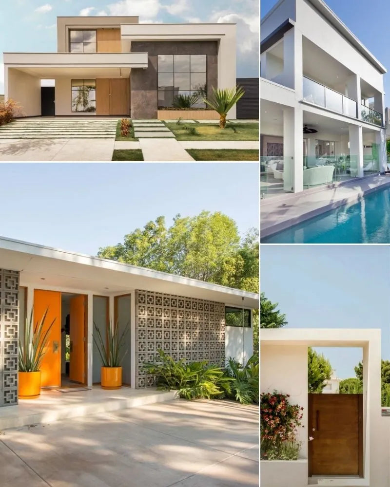 See photos of The Captain Exterior paint and trim colors in different spaces, including bathrooms, bedrooms, living rooms, and ktichens. This design is Coastal, Midwestern, Modern, and Iconic. These reference photos give you an idea of what the wall paint and trim color combinations can look like in your space.